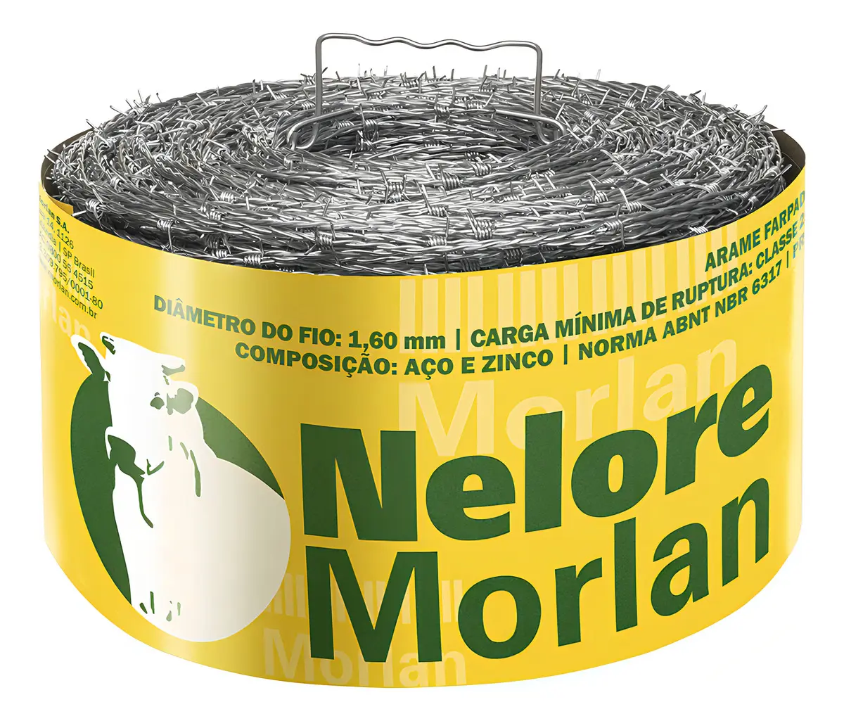 Arame Farpado Para Cerca Nelore Morlan - 500 Metros