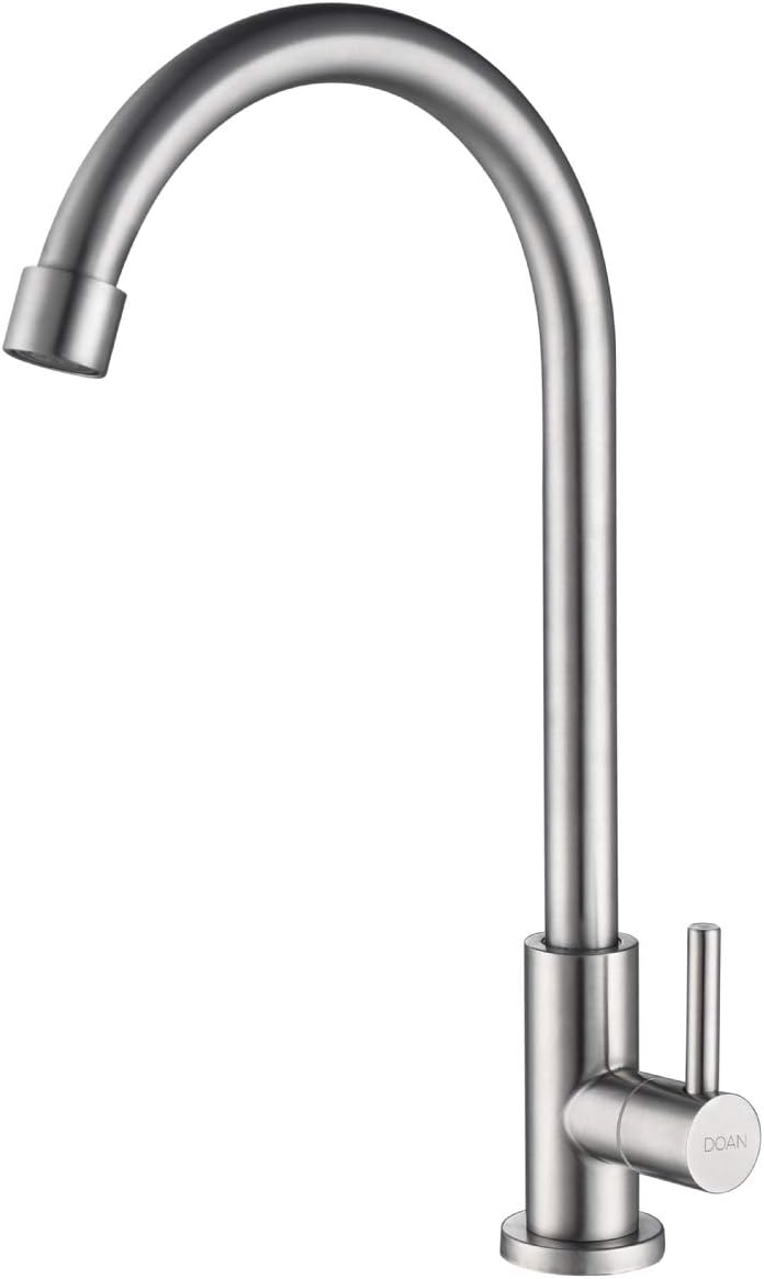 Torneira Cozinha Inox Giratória 1/2" Doan